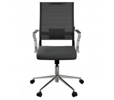 Кресло Metta Ergolife Sit Air 24/7 B2-281K Chrome черное