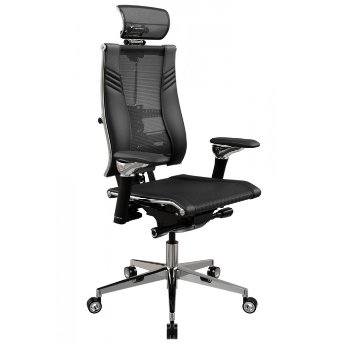 Кресло METTA YOGA Spine Triumph B2 (CC.50.15.13A) черный