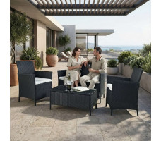 Комплект мебели PATIO черный