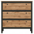 Тумба Loft KOM3S/90 92*38.5*98.5 дуб вотан/черный матовый