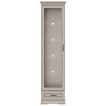 Шкаф Florencia REG1W1SZK 56.5*45*214.5 персидский жемчуг (с подсветкой)