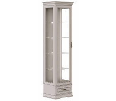 Шкаф Florencia REG1W1SZK 56.5*45*214.5 персидский жемчуг (с подсветкой)