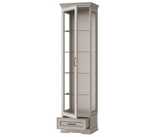 Шкаф Florencia REG1W1SZK 56.5*45*214.5 персидский жемчуг (с подсветкой)
