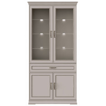 Шкаф Florencia REG2W2D1S 106*45*214.5 персидский жемчуг (с подсветкой)