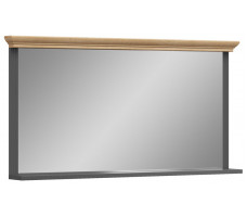 Зеркало Jasmin LUS 141.5*72.5*15 дуб артизан / графит