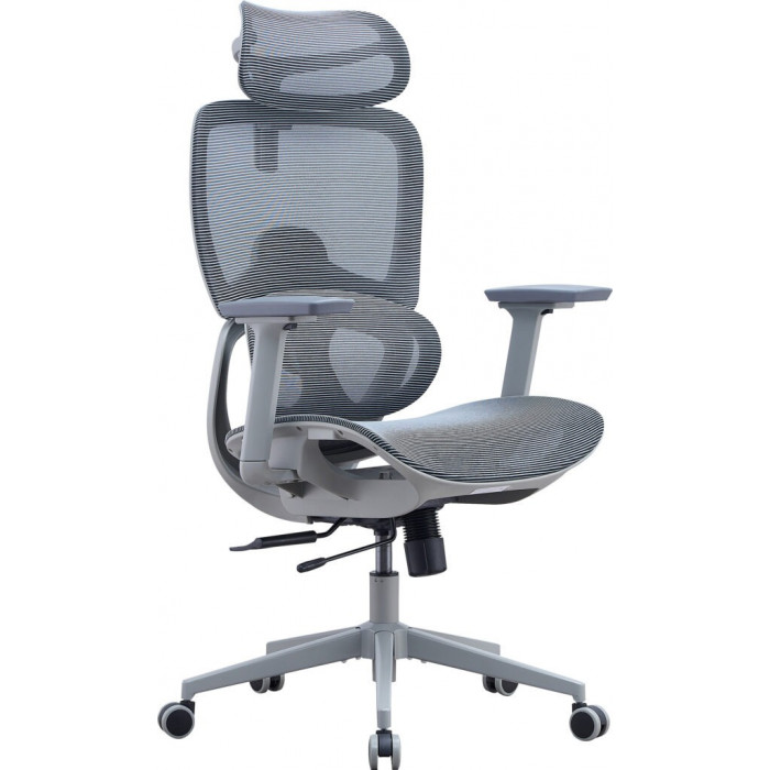 Кресло Everprof EP-850 Grey сетка серый