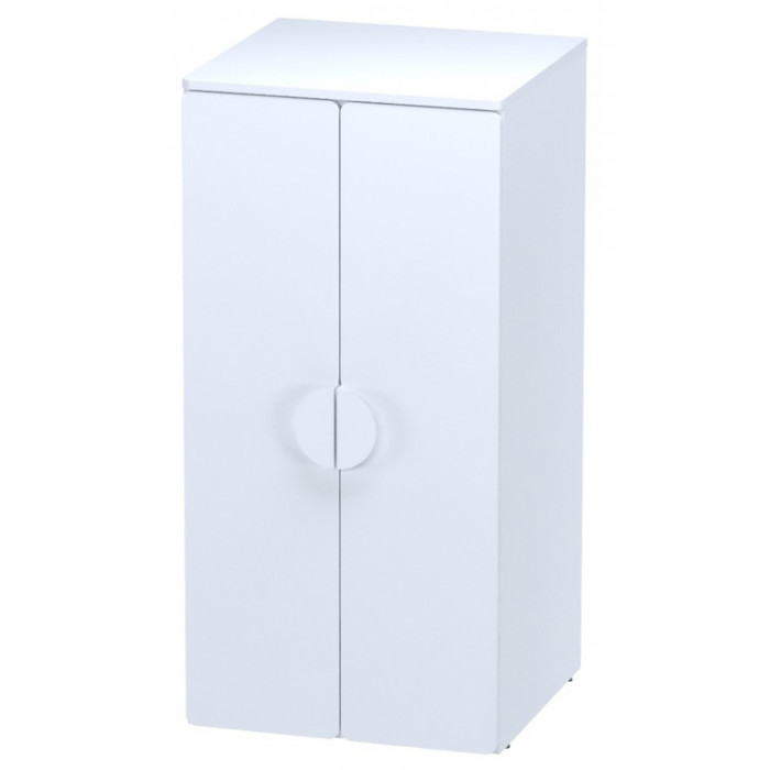 Шкаф Mebelain Пикси 60*57*120 распашной с полкой белый