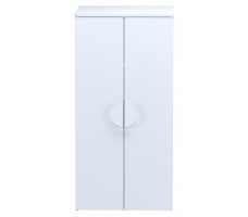 Шкаф Mebelain Пикси 60*57*120 распашной с полкой белый