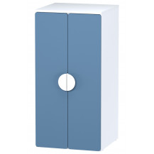 Шкаф Mebelain Пикси 60*57*120 распашной с полкой синий Шкаф Mebelain Пикси 60*57*120 распашной с полкой синий
