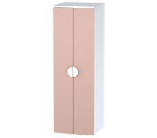 Шкаф Mebelain Пикси 60*57*180 распашной с полкой розовый