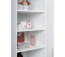 Стеллаж Mebelain Пикси 2 ящика 60*57*180 розовый