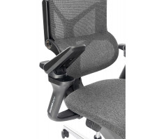 Кресло Evolution Zephyr (Зефир) FABRIC Black