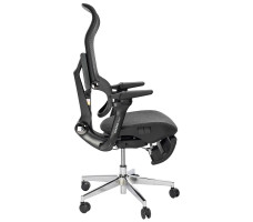 Кресло Evolution Zephyr (Зефир) FABRIC Black