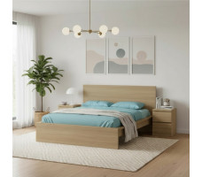Кровать Mebelain Варма сэнг 160 160*200 дуб скандинавский