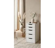 Комод Mebelain Ингар 5 36*53*71 белый