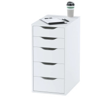Комод Mebelain Ингар 5 36*53*71 белый