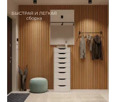 Комод Mebelain Ингар 8 36*53*102 белый