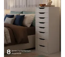 Комод Mebelain Ингар 8 36*53*102 белый