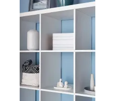 Стеллаж Mebelain ФОРА 12 112*38*146 белый