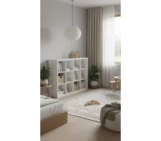 Стеллаж Mebelain ФОРА 12 112*38*146 белый