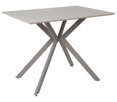 Стол AV 5026 1000*700 МДФ пленка ПВХ/керамика CARMEN LIGHT GRAY бежево-серый / бежево-серый матовый