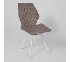 Стул поворотный Rafael M-R 360 d05 CAPPUCCINO LUX/белый