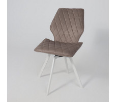 Стул поворотный Rafael M-R 360 d05 CAPPUCCINO LUX/белый