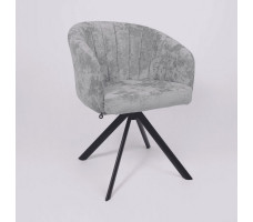 Стул поворотный SHELLY-R 360 m13 ASH GREY LUX/черный