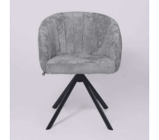 Стул поворотный SHELLY-R 360 m13 ASH GREY LUX/черный