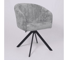 Стул поворотный SHELLY-R 360 m13 ASH GREY LUX/черный