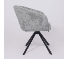 Стул поворотный SHELLY-R 360 m13 ASH GREY LUX/черный