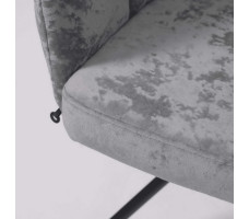 Стул поворотный SHELLY-R 360 m13 ASH GREY LUX/черный