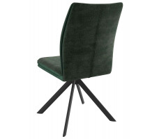 Стул поворотный SMART-R 360 g14 DARK GREEN шенилл LUX - d13 DARK GREEN LUX/черный