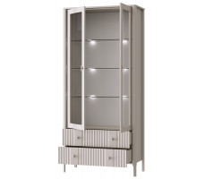 Шкаф Dalia REG2W2S 94.5*41*202 персидский жемчуг (с подсветкой)