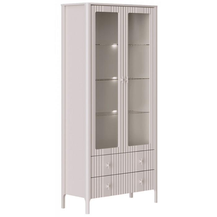 Шкаф Dalia REG2W2S 94.5*41*202 персидский жемчуг (с подсветкой)