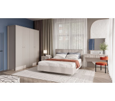 Кровать Dalia LOZ160х200 Д 160*200 персидский жемчуг (с гибким основанием) с мягким элементом