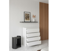 Комод Elain KOM4S 70*28.5*84.5 белый