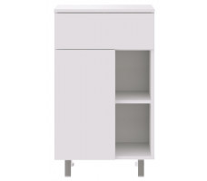 Тумба Elain KOM1D1S P 50*30*85 белый