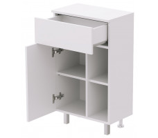 Тумба Elain KOM1D1S P 50*30*85 белый