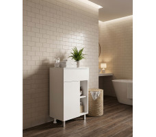 Тумба Elain KOM1D1S P 50*30*85 белый