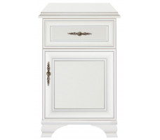 Тумба Kentaki KOM1D1S/P 54.5*34.5*83 белый