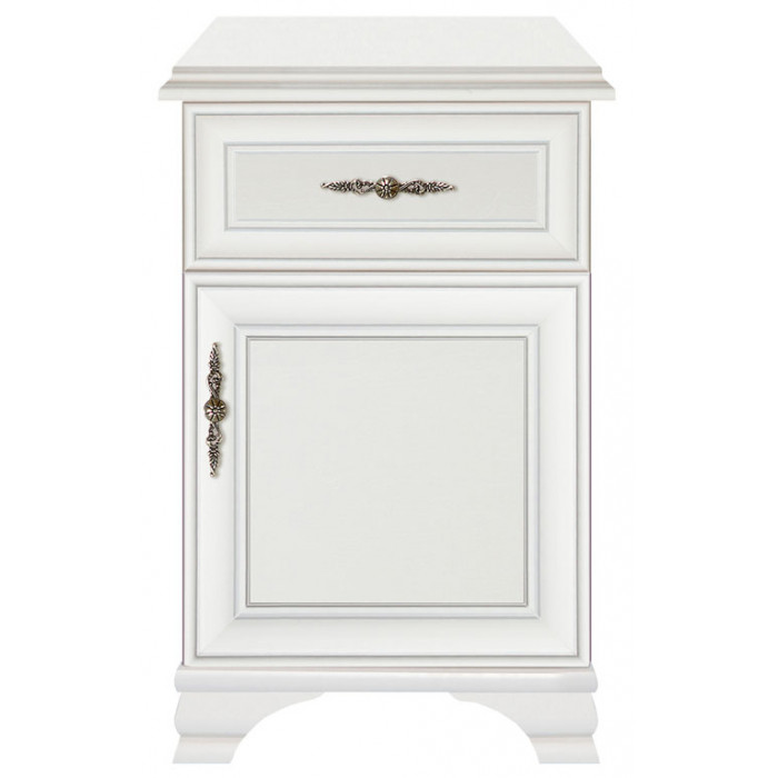Тумба Kentaki KOM1D1S/P 54.5*34.5*83 белый
