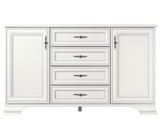 Тумба Kentaki KOM2D4S 154.5*44.5*90.5 белый