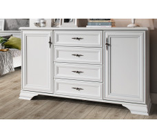 Тумба Kentaki KOM2D4S 154.5*44.5*90.5 белый