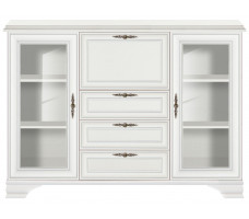 Тумба Kentaki KOM2W3S1B 154.5*44.5*109.5 белый