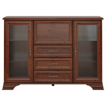 Тумба Kentaki KOM2W3S1B 154.5*44.5*109.5 каштан