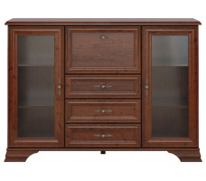 Тумба Kentaki KOM2W3S1B 154.5*44.5*109.5 каштан