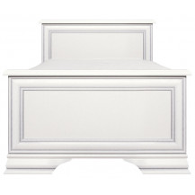 Кровать Kentaki LOZ90х200 90*200 М белый (с металлическим основанием)