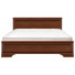 Кровать Kentaki LOZ160х200 М 160*200 каштан (с металлическим основанием) Кровать Kentaki LOZ160х200 М 160*200 каштан (с металлическим основанием)