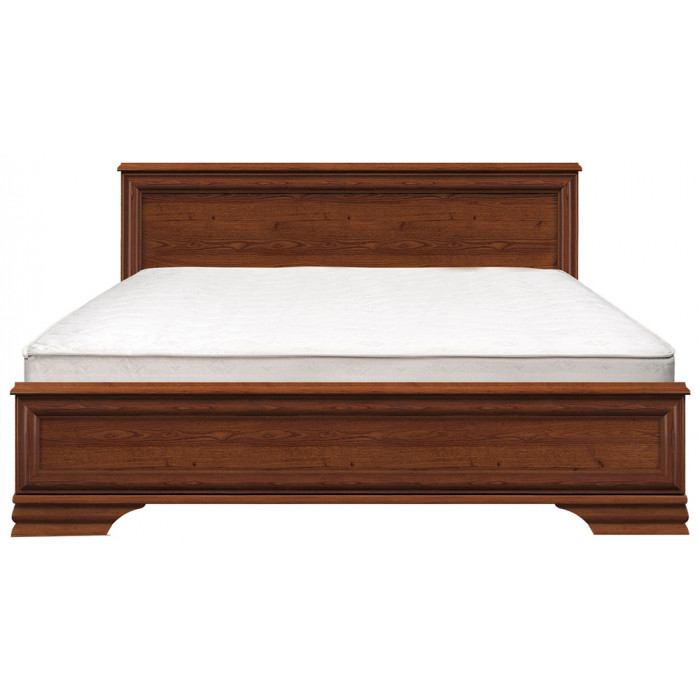 Кровать Kentaki LOZ160х200 М 160*200 каштан (с металлическим основанием)